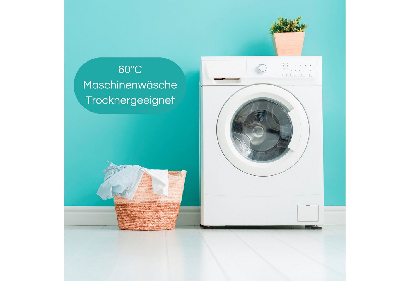 Matratzenauflage Aloe Vera Jekatex, Auflage 90x200 cm für Matratze mit Aloe Vera veredelt. – Bild 5 von 5