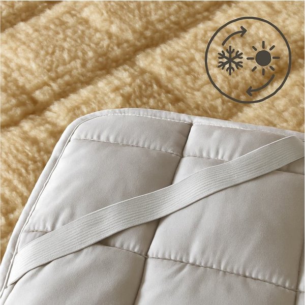 Matratzenauflage Nature Lammflor Unterbett Wende-Matratzenauflage TRAUMSCHLAF