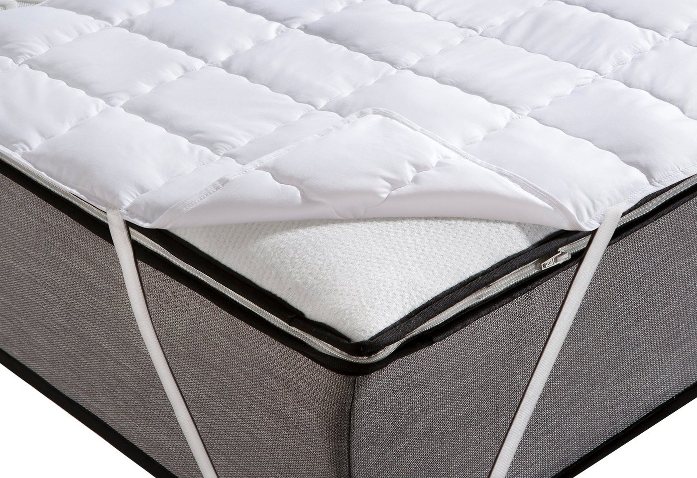 Matratzenauflage TENCEL™ fan, Hervorragender Feuchtigkeitstransport – Bild 3 von 3