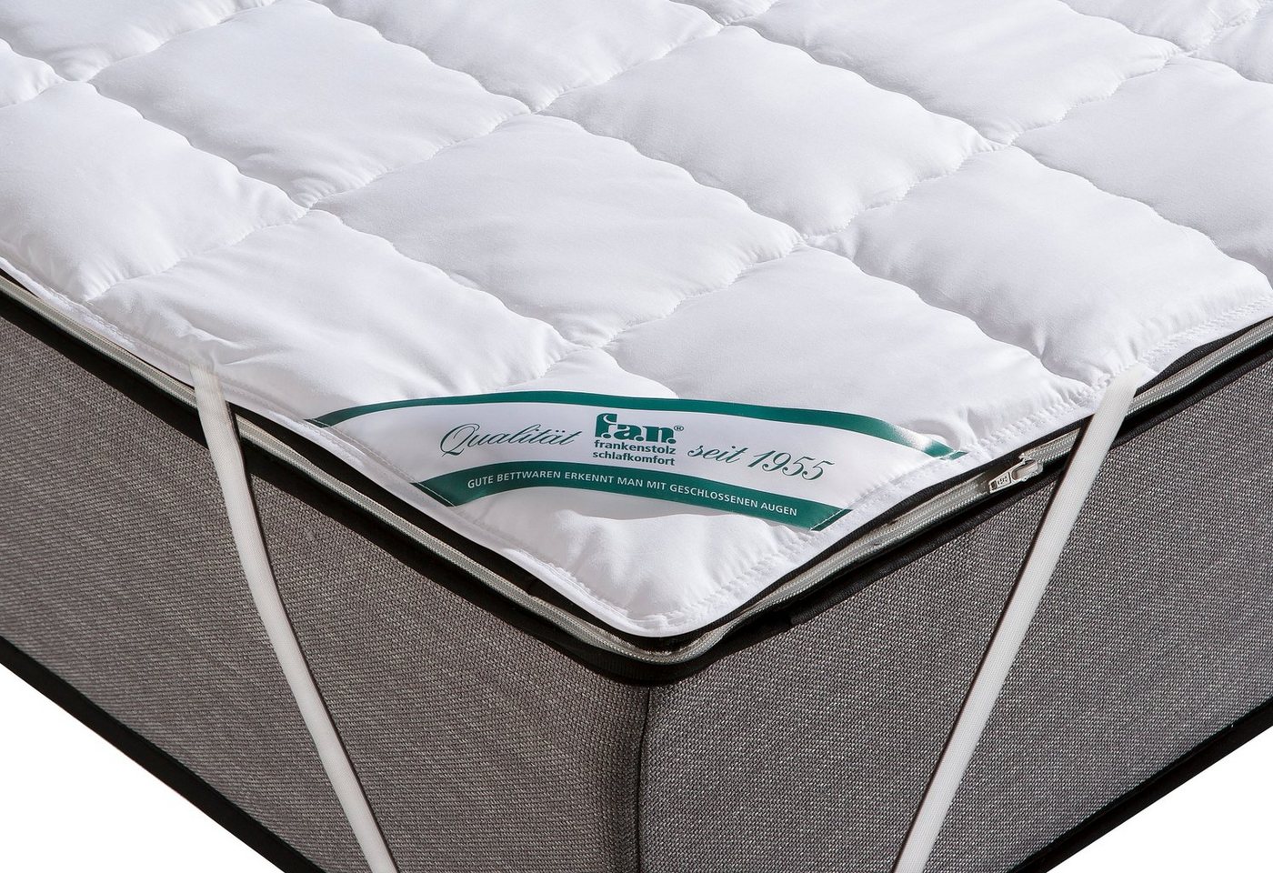 Matratzenauflage TENCEL™ fan, Hervorragender Feuchtigkeitstransport – Bild 2 von 3
