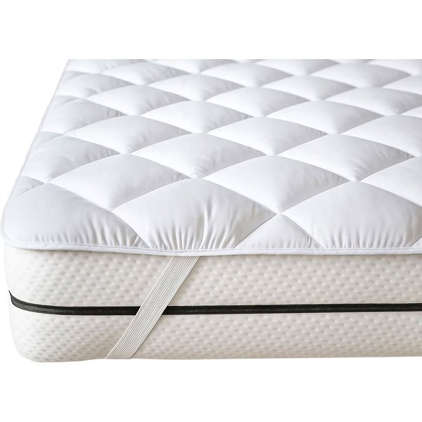 Matratzenauflage ZOLLNER, 90 x 200 cm, 100% Polyester, vom Hotelwäschespezialisten