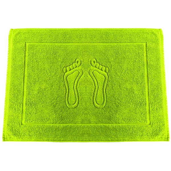 MatratzenL.A.B® Badematte 650 g/m² Blauer Schwan®, 100% Baumwolle, 50x70 cm, Badvorleger, Duschvorleger, Duschmatte Frottee