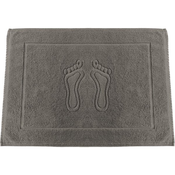 MatratzenL.A.B® Badematte 650 g/m² Blauer Schwan®, 100% Baumwolle, 50x70 cm, Badvorleger, Duschvorleger, Duschmatte Frottee
