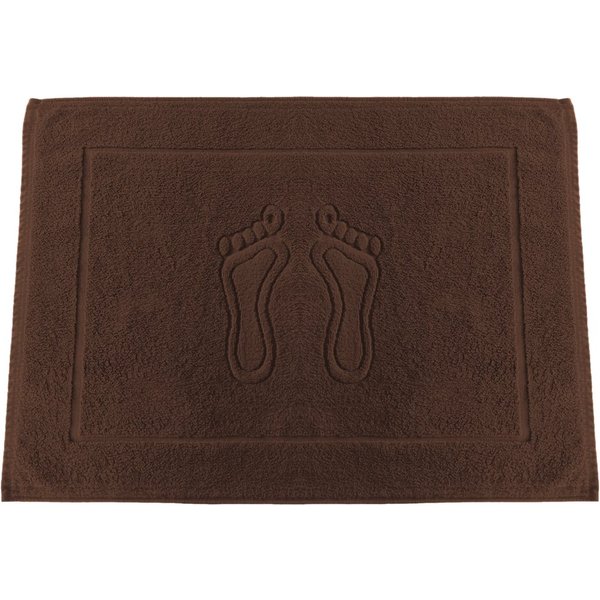 MatratzenL.A.B® Badematte 650 g/m² Blauer Schwan®, 100% Baumwolle, 50x70 cm, Badvorleger, Duschvorleger, Duschmatte Frottee