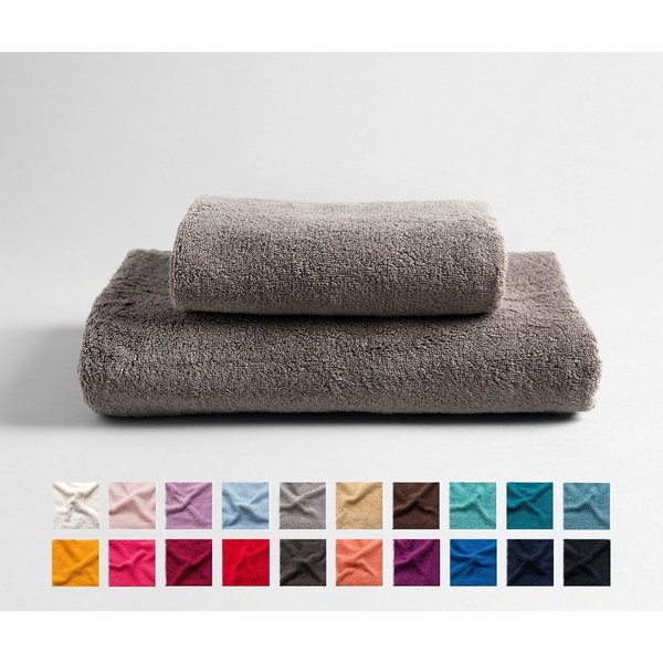 MatratzenL.A.B® Handtuch Set 500 g/m² Blauer Schwan®, 100% Baumwolle (Handtuch 50x100 cm + Duschtuch 70x140 cm, 2-St), Frottee, mit Aufhänger, 23 Farben, einzel