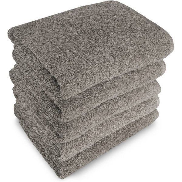 MatratzenL.A.B® Handtuch Set Gomez 500 g/m² Blauer Schwan®, 100% Baumwolle (1er oder 5er Set)