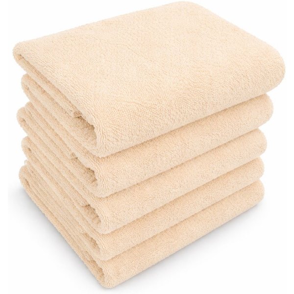 MatratzenL.A.B® Handtuch Set Gomez 500 g/m² Blauer Schwan®, 100% Baumwolle (1er oder 5er Set)