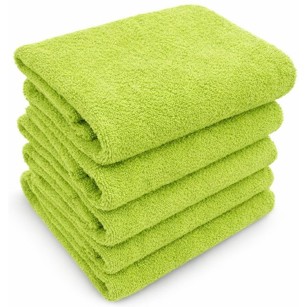 MatratzenL.A.B® Handtuch Set Gomez 500 g/m² Blauer Schwan®, 100% Baumwolle (1er oder 5er Set)