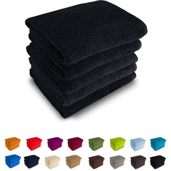 MatratzenL.A.B® Handtücher 500 g/m² Blauer Schwan®, 100% Baumwolle (einzeln verpackt, 1-St), zur Auswahl: 30x50 cm, 50x100, 70x140, 50x70, mit Aufhänger, 23 Far