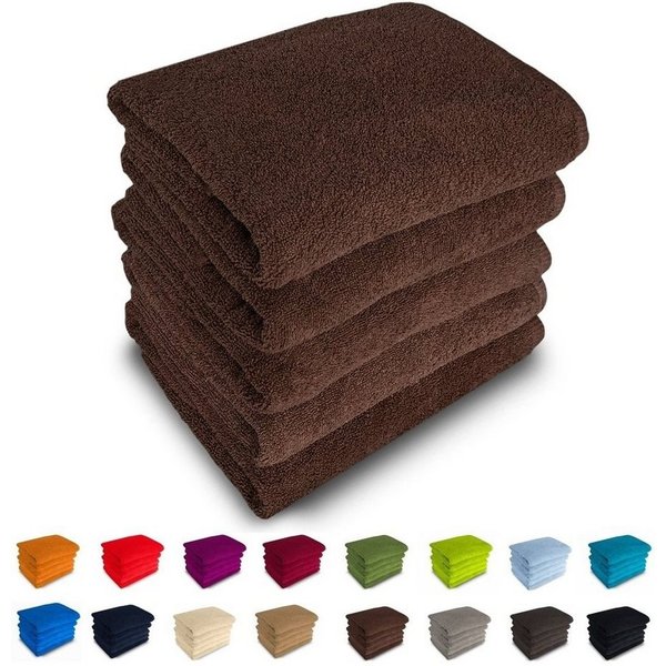 MatratzenL.A.B® Handtücher Rimini 500 g/m² Blauer Schwan®, Gästetuch 30x50 cm,Handtuch 50x100 cm,Duschtuch70x140 cm,Badematte