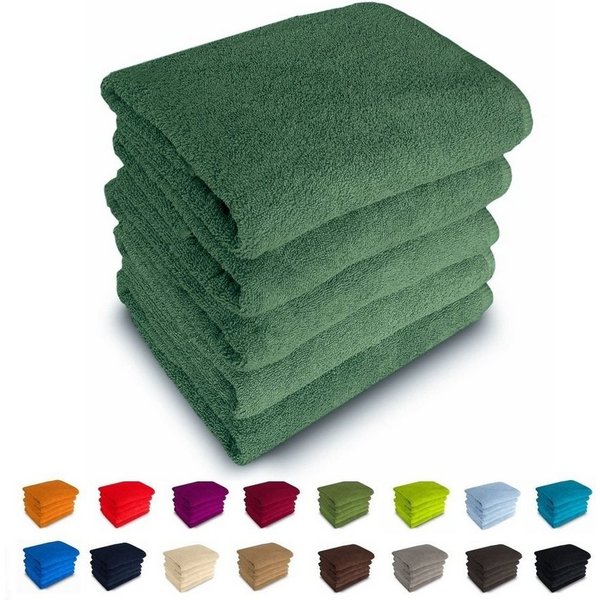 MatratzenL.A.B® Handtücher Rimini 500 g/m² Blauer Schwan®, 50x100 cm,Handtuch,100% Baumwolle,Frottee Frottier,23 Farben