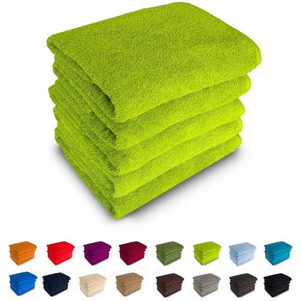 MatratzenL.A.B® Handtücher Rimini 500 g/m² Blauer Schwan®, 50x100 cm,Handtuch,100% Baumwolle,Frottee Frottier,23 Farben