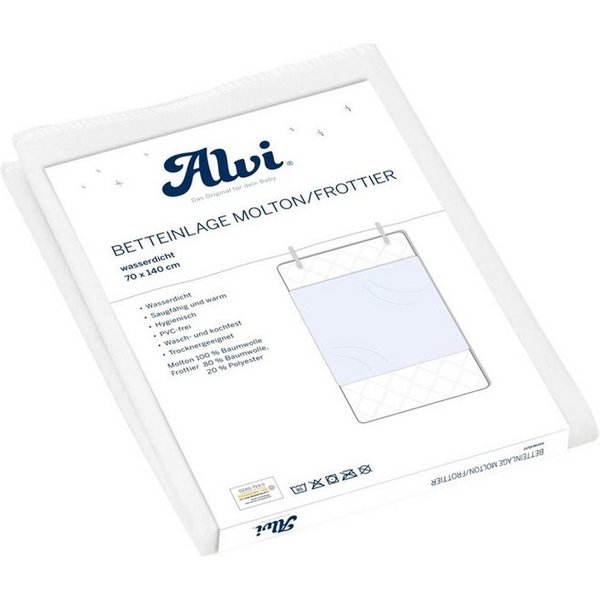 Matratzenschoner Betteinlage Alvi®, saugfähig und wasserdicht