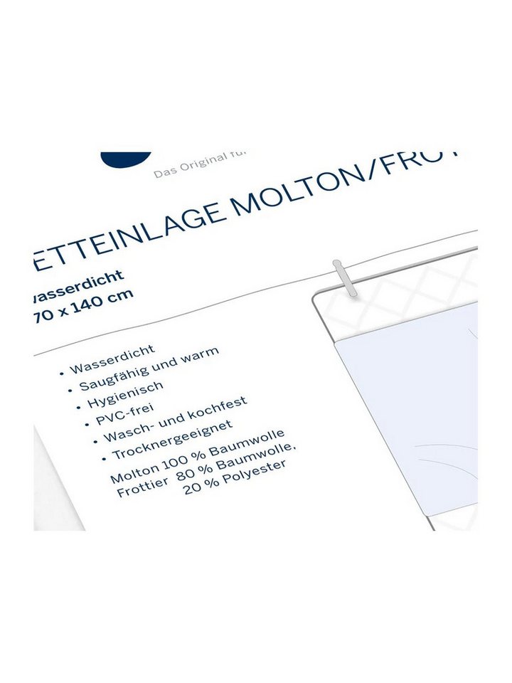 Matratzenschoner Betteinlage Alvi®, saugfähig und wasserdicht – Bild 3 von 3