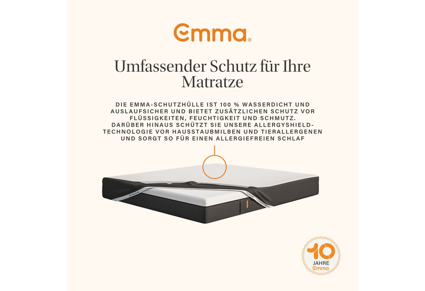 Matratzenschoner Emma Premium Emma, wasserdicht, waschbar, in 90x200 und weiteren Größen – Bild 4 von 5