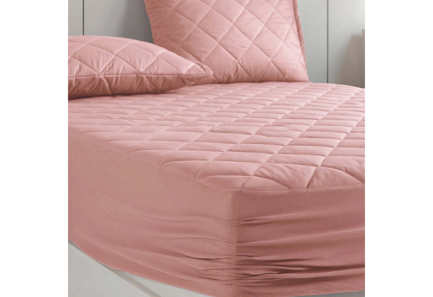 Matratzenschoner Gesteppter Matratzenschoner Flüssigkeitsbeständig Fitted Nordic Schiller – Bild 5 von 5