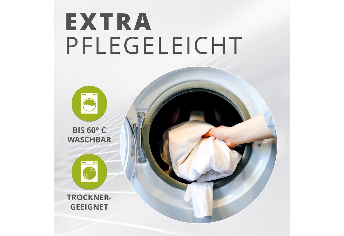 Matratzenschoner Topperschoner BETTWARENSHOP, weicher Molton Schutzbezug für Topper – Bild 5 von 5