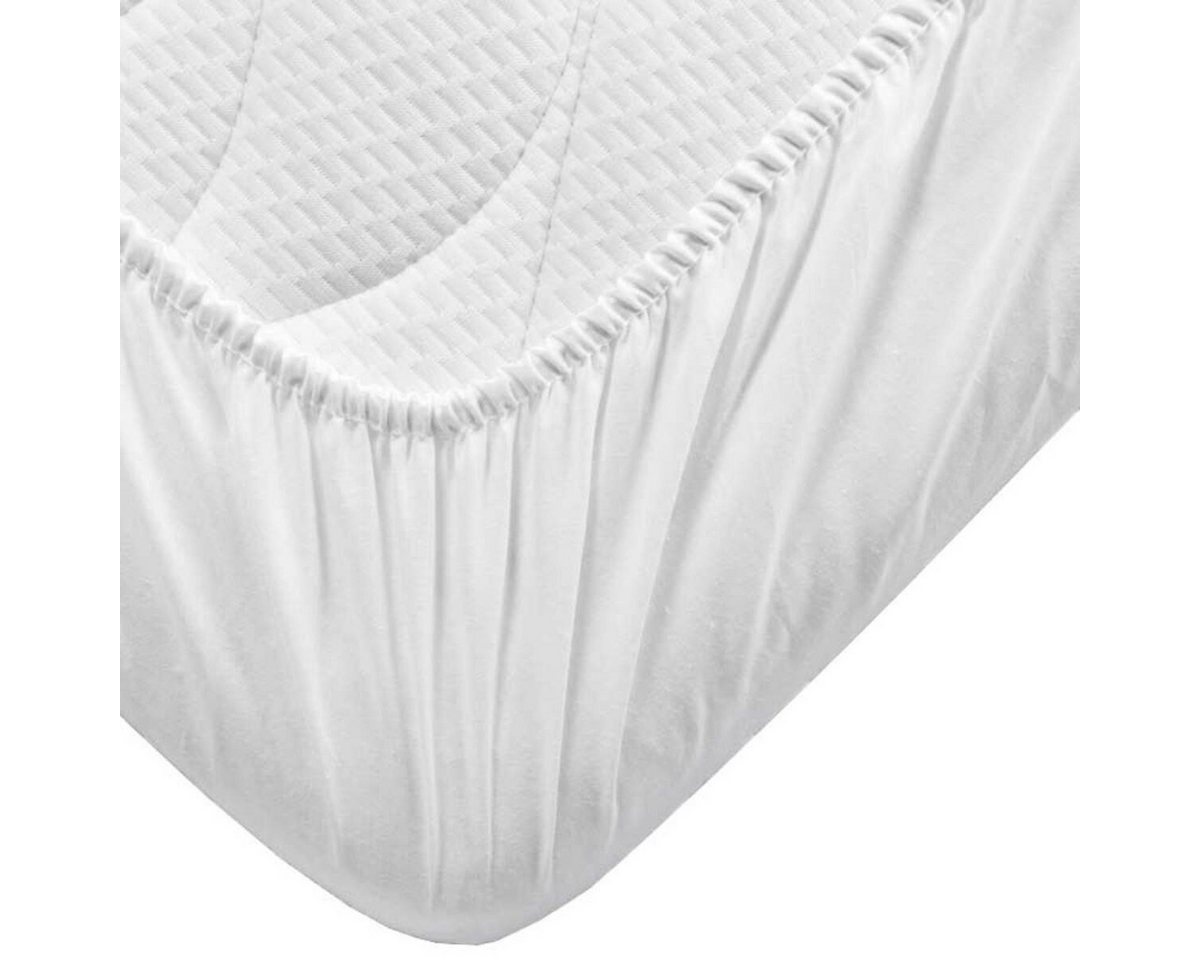 Matratzenschutzbezug Molton Dormisette, wasserdichtes Molton Spannbetttuch – Bild 3 von 3