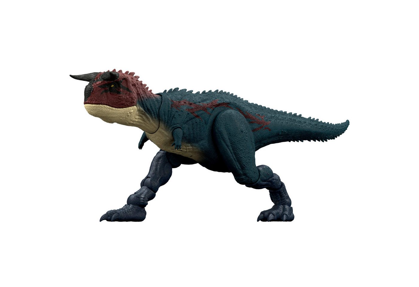 Mattel® Actionfigur Jurassic World, Charge 'N Chomp Carnotaurus, mit Beiß-Angriff und Brüllgeräusch – Bild 2 von 5