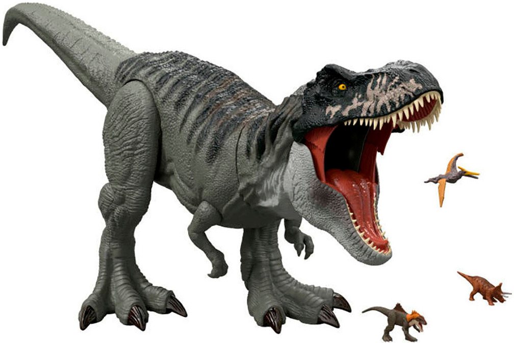 Mattel® Actionfigur Jurassic World, Riesendino T-Rex, Länge ca. 99 cm – Bild 5 von 5