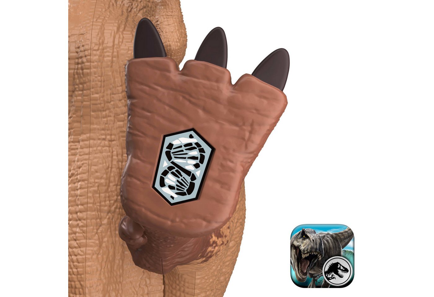 Mattel® Actionfigur Jurassic World Gigantic Thrashers - Gorgosaurus, mit Stampfattacke und Brüllgeräusch – Bild 5 von 5
