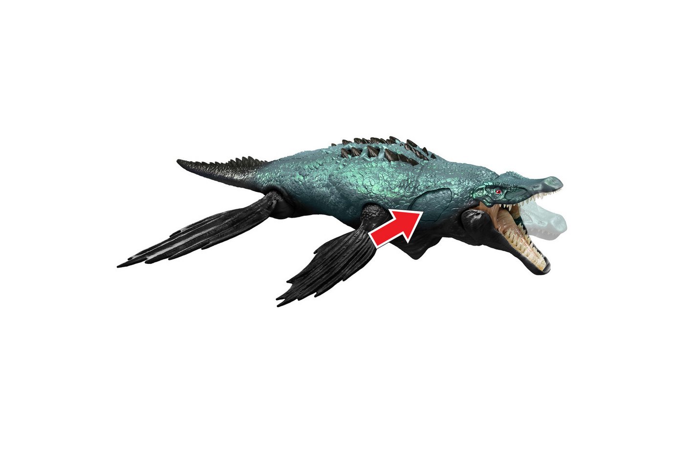 Mattel® Actionfigur Jurassic World Gigantic Thrashers - Liopleurodon, mit Funktionen – Bild 4 von 5