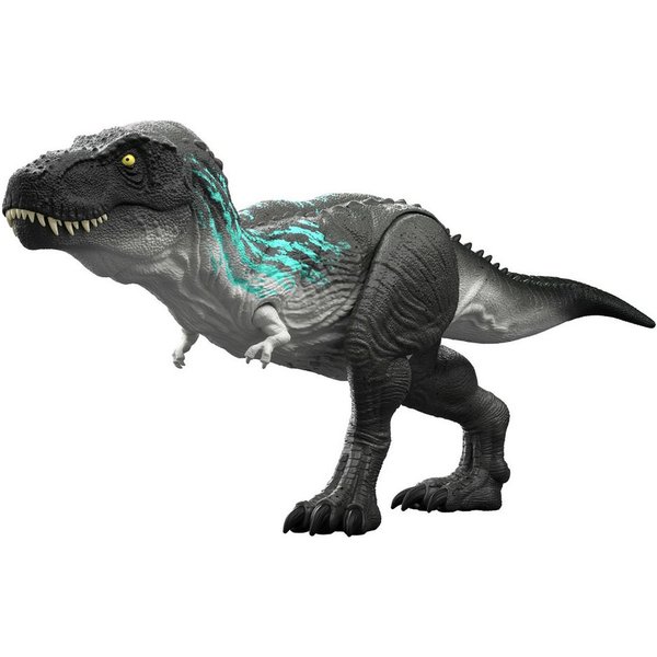 Mattel® Actionfigur Jurassic World T-Rex Dino, mit Wachstumsfunktionen und Gebrüll