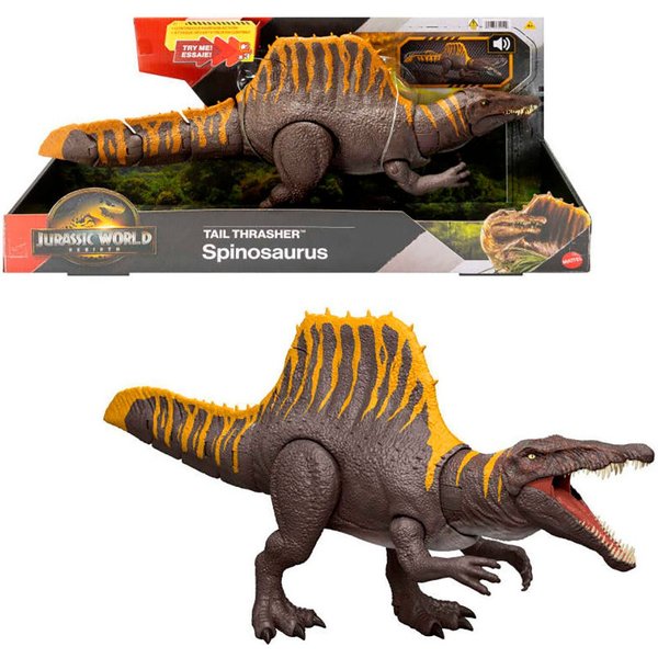 Mattel® Actionfigur Jurassic World, Rebirth, Spinosaurus