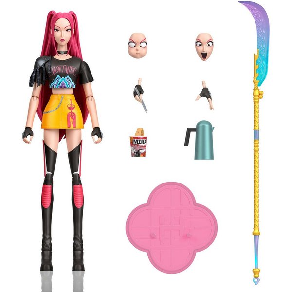 Mattel® Actionfigur KPop Demon Hunters Mira, beweglich