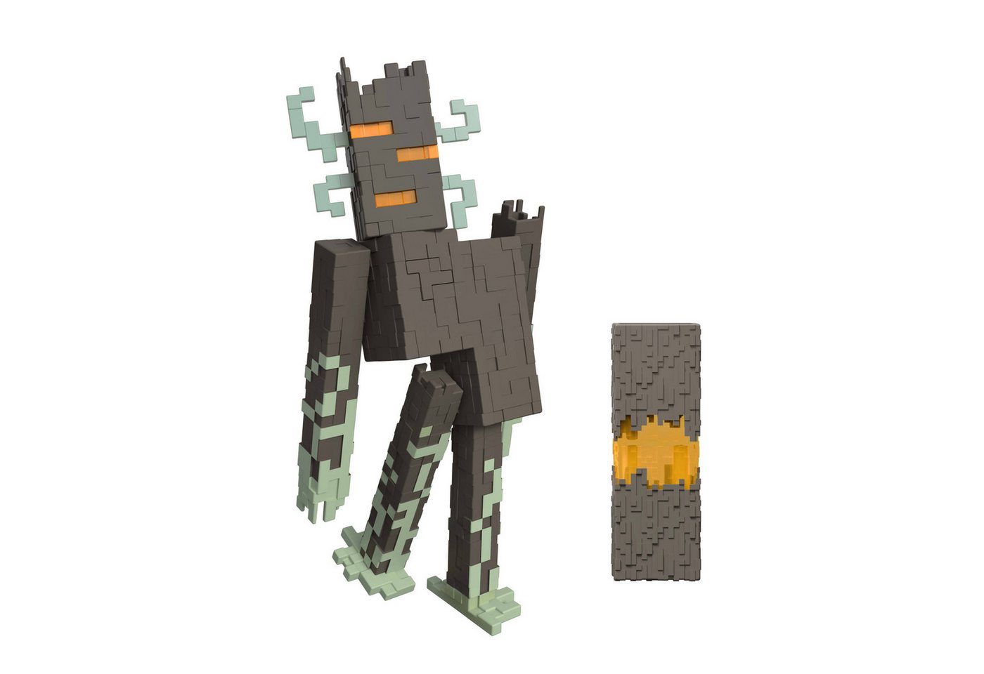 Mattel® Actionfigur Minecraft 3.25" THE CREAKING, mit Licht und Sound – Bild 4 von 5