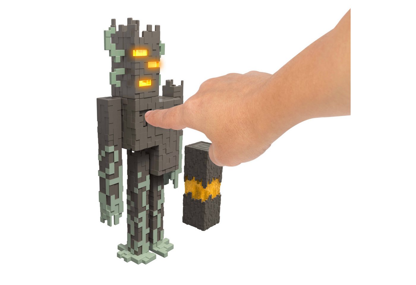 Mattel® Actionfigur Minecraft 3.25" THE CREAKING, mit Licht und Sound – Bild 5 von 5