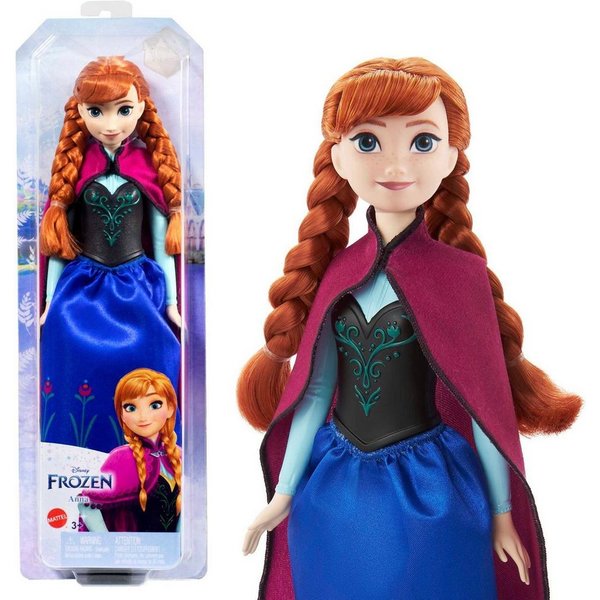 Mattel® Anziehpuppe Disney Die Eiskönigin, Anna (Outfit Film 1), inklusive Accessoires