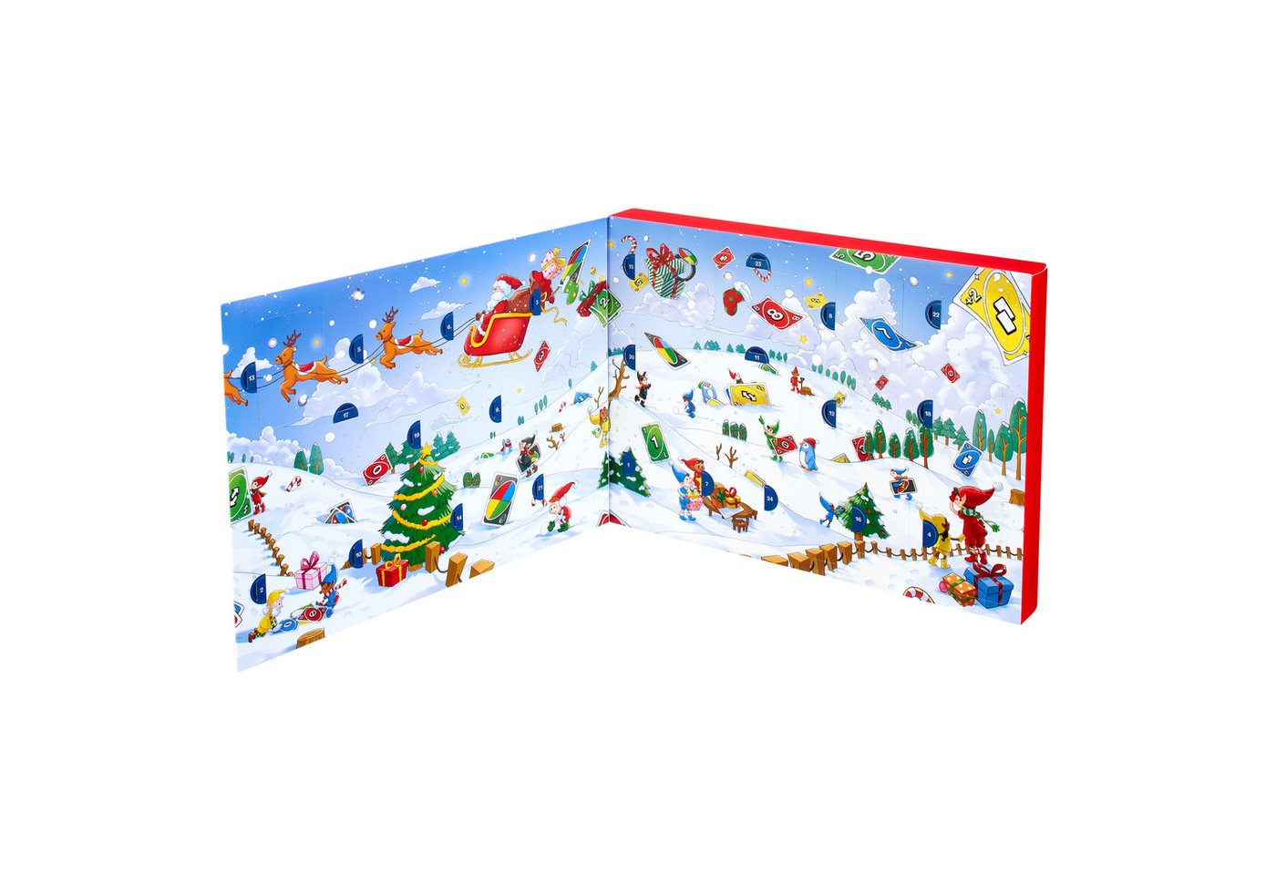 Mattel games Adventskalender UNO (D, E, FR) – Bild 2 von 5