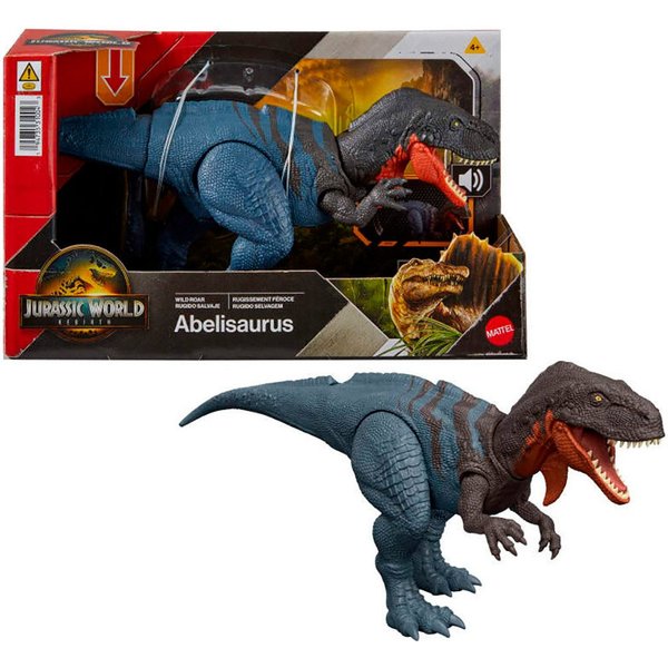 Mattel® Spielfigur Jurassic World, Rebirth, Wild Roar Abelisaurus
