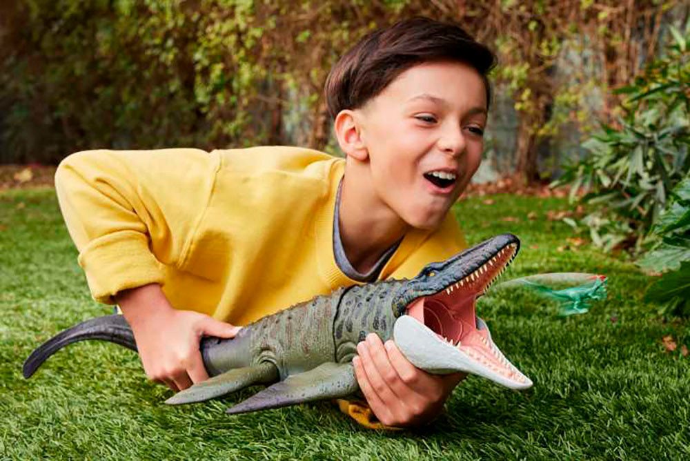 Mattel® Spielfigur Jurassic World, Rebirth, Feature Mosasaurus – Bild 2 von 5