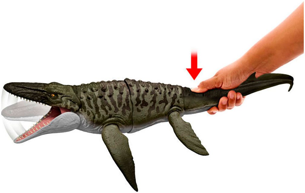 Mattel® Spielfigur Jurassic World, Rebirth, Feature Mosasaurus – Bild 4 von 5