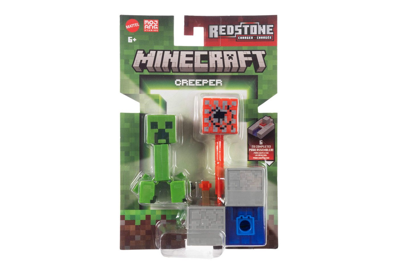 Mattel® Spielfigur Minecraft 3.25" CORE FIG Creeper – Bild 5 von 5