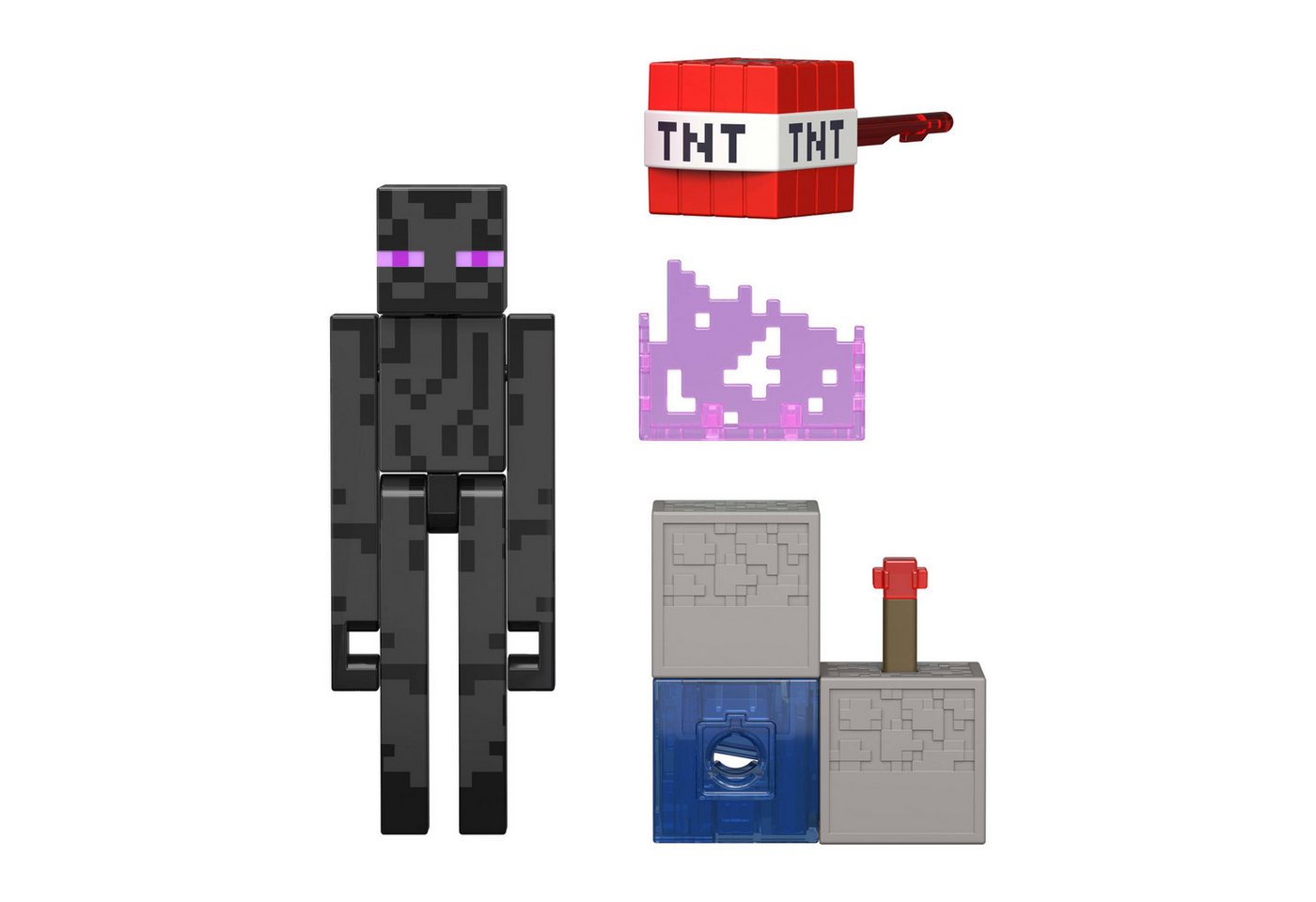 Mattel® Spielfigur Minecraft 3.25" CORE FIG Enderman – Bild 2 von 4