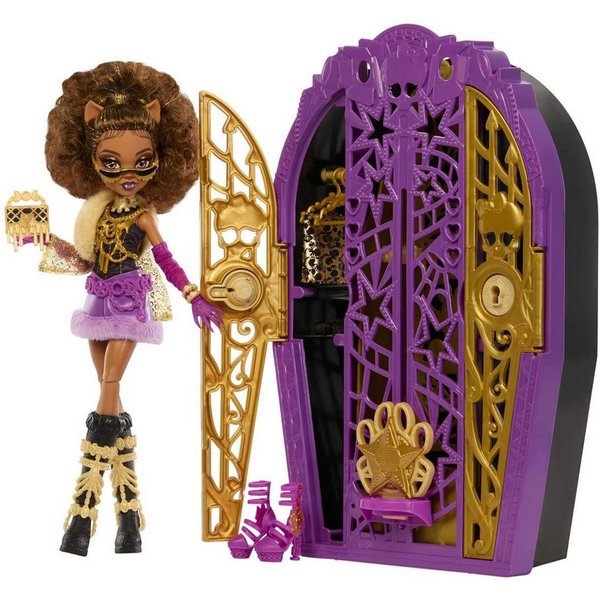 Mattel® Stehpuppe Monster High JBG80-Skulltimate Secrets Hauntlywood Mysteries–Clawdee