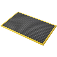 Diamond Flex™ 546 Notrax Anti-Ermüdung Schwarz/Gelb