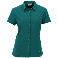 MAUL Damen Bluse Agile 3XT-1/2 Bluse elastic, Größe 34 in Grün