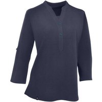 MAUL Damen Bluse Bad Bevensen II - langarm Blus, Größe 40 in Blau