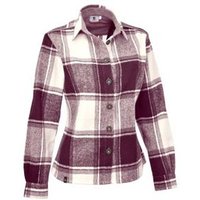 MAUL Damen Bluse Filzmoos Flanell Bluse, Größe 36 in Lila
