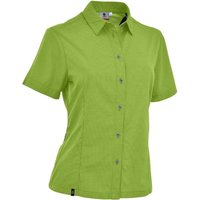 MAUL Damen Bluse Halserspitze 4XT, Größe 36 in Grün