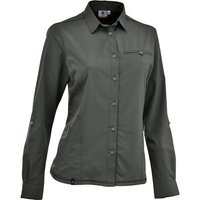 MAUL Damen Bluse Hochalm UV50 - SP - 1/1 Bluse, Größe 40 in Grau