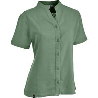 MAUL Damen Bluse Langensee - 1/2 Bluse in Leine, Größe 40 in Grün