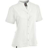 MAUL Damen Bluse Langensee - 1/2 Bluse in Leine, Größe 42 in Weiß