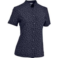 MAUL Damen Bluse Mondsee - 1/2 Bluse mit Muster, Größe 36 in Blau
