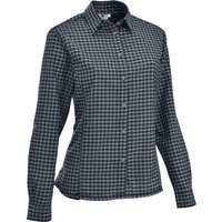 MAUL Damen Bluse Mosel - 1/1 Flanellbluse karo, Größe 44 in Grau