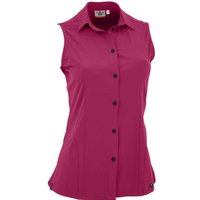 MAUL Damen Bluse Rofanspitze 3XT-Blusentop-uni, Größe 44 in Rot